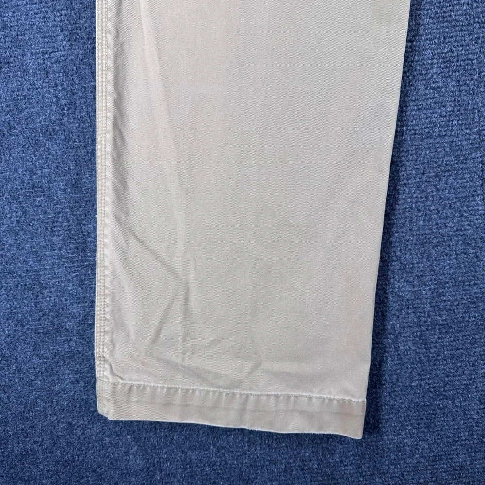 Banana Republic Chino Pants Mens 30/32 Khaki Tan Cotton Twill Straight Leg
